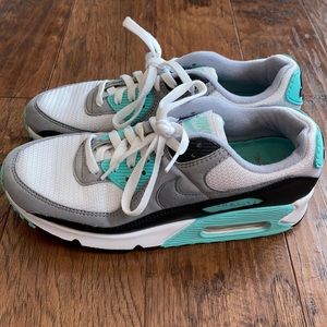 Nike Air Max 90 Turquoise size 8 running shoe